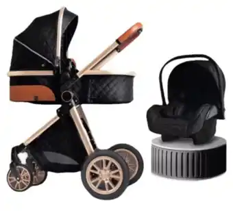 Falabella Coche cuna con silla nido y accesorios lubabycas negro oferta