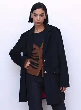 Paris Abrigo con forro interior estampado oferta