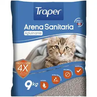 Santa Isabel Arena sanitaria traper aglutinante 9 kg oferta