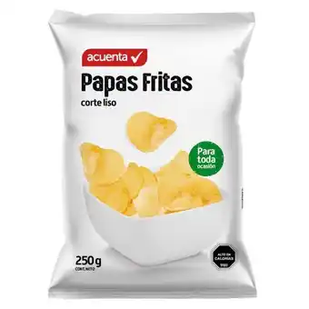 Super Bodega a Cuenta Papas fritas corte liso 250grs acuenta oferta