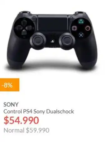 Hites Control PS4 Sony Dualschock oferta
