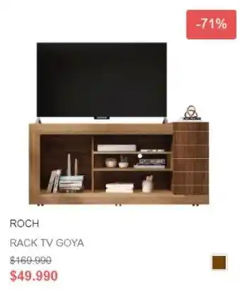 Ripley ROCH RACK TV GOYA oferta