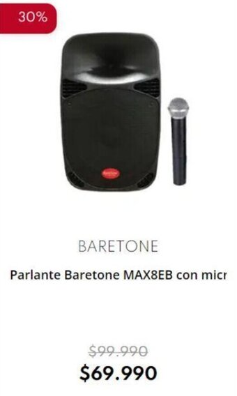 Casa Royal Parlante Baretone MAX8EB con micr oferta