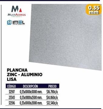 Construmart Plancha oferta