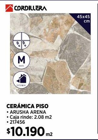 Construmart Cerámica piso cordillera oferta