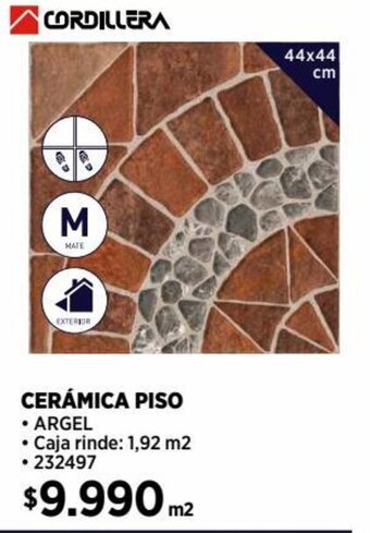 Construmart CERÁMICA PISO 44x44cm oferta