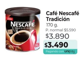 Mayorista 10 Café Nescafé Tradición 170 g. oferta