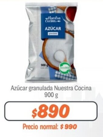 Mayorista 10 Azúcar granulada Nuestra Cocina 900 g oferta