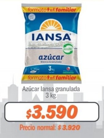 Mayorista 10 Azúcar lansa granulada 3 kg. oferta
