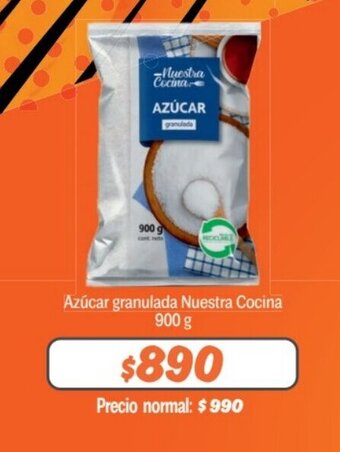 Mayorista 10 Azúcar granulada Nuestra Cocina 900 g oferta