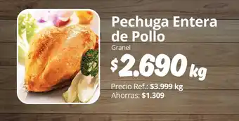 Unimarc Pechuga Entera de Pollo Granel oferta