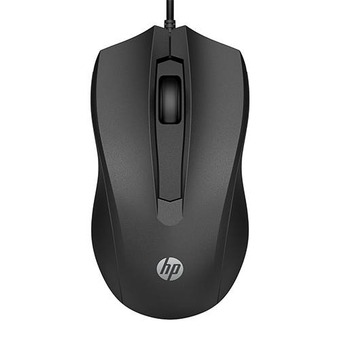 Abcdin Wired mouse hp 100 negro oferta