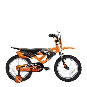 Abcdin Bicicleta infantil xts moto aro 16 naranja oferta