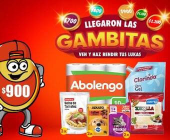 Super Bodega a Cuenta LLEGARON LAS GAMBITAS Abolengo oferta