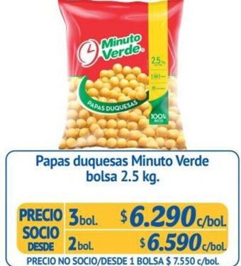 Alvi Papas duquesas Minuto Verde bolsa 2.5 kg. oferta
