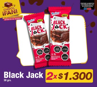 Black Jack 38 grs. x 2
