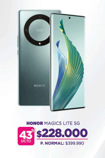 WOM HONOR MAGIC5 LITE 5G oferta