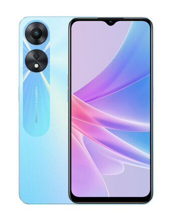 Claro Oppo a78 128gb 5g glowing blue oferta