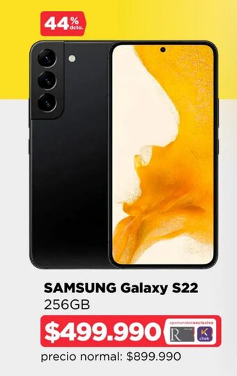 Ripley SAMSUNG Galaxy S22 256GB oferta