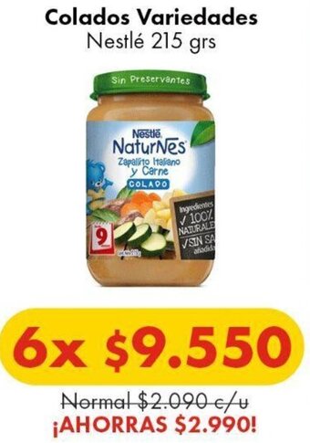 Super Bodega a Cuenta Colados Variedades Nestlé 6x215 grs oferta