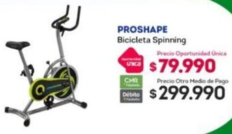 Tottus PROSHAPE Bicicleta Spinning oferta