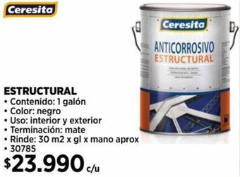 Construmart Ceresita ESTRUCTURAL 1 galón oferta