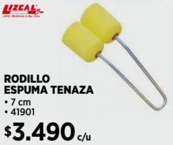 Construmart RODILLO ESPUMA TENAZA 7cm oferta