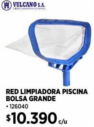 Construmart RED LIMPIADORA PISCINA BOLSA GRANDE oferta