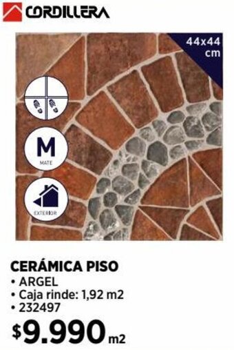Construmart CERÁMICA PISO 44x44cm oferta