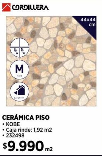 Construmart CERÁMICA PISO 44x44cm oferta
