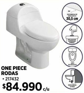 Construmart ONE PIECE RODAS oferta