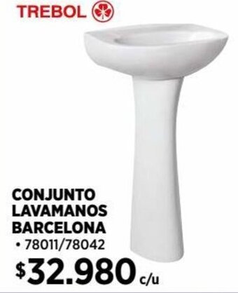 Construmart TREBOL CONJUNTO LAVAMANOS BARCELONA oferta