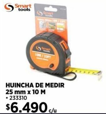 Construmart HUINCHA DE MEDIR 25 mm x 10 M oferta