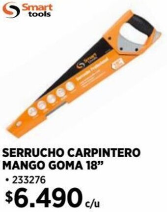Construmart SERRUCHO CARPINTERO MANGO GOMA 18" oferta