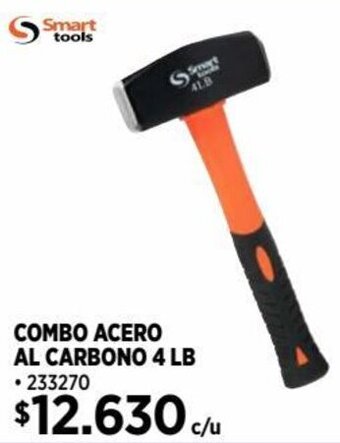 Construmart COMBO ACERO AL CARBONO 4 LB oferta