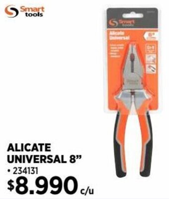 Construmart ALICATE UNIVERSAL 8" oferta
