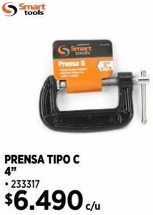 Construmart Prensa TIPO C 4" oferta