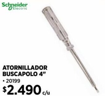 Construmart ATORNILLADOR BUSCAPOLO 4" oferta