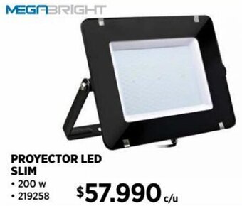 Construmart MEGABRIGHT PROYECTOR LED SLIM oferta