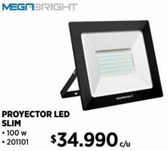 Construmart MEGABRIGHT PROYECTOR LED SLIM 100W oferta