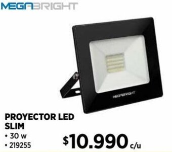 Construmart MEGABRIGHT PROYECTOR LED SLIM 30W oferta