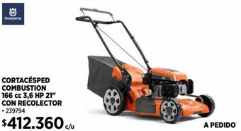 Construmart CORTACÉSPED COMBUSTION 166 cc 3,6 HP 21" CON RECOLECTOR oferta