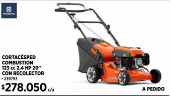 Construmart CORTACÉSPED COMBUSTION 123 cc 2,4 HP 20" CON RECOLECTOR oferta