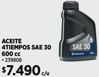 Construmart ACEITE 4TIEMPOS SAE 30 600cc oferta