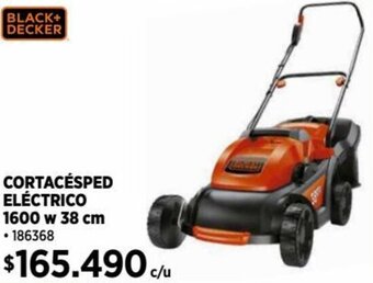 Construmart BLACK+ DECKER CORTACÉSPED ELÉCTRICO 1600w 38cm oferta