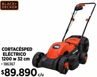 Construmart BLACK+ DECKER CORTACÉSPED ELÉCTRICO 1200 w 32 cm oferta