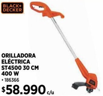 Construmart BLACK+ DECKER ORILLADORA ELÉCTRICA ST4500 30 CM oferta