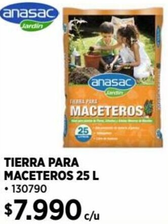 Construmart TIERRA PARA MACETEROS 25 L oferta