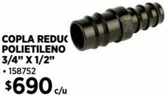Construmart COPLA REDUC POLIETILENO 3/4" X 1/2" oferta