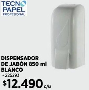 Construmart DISPENSADOR DE JABÓN 850 ml BLANCO oferta